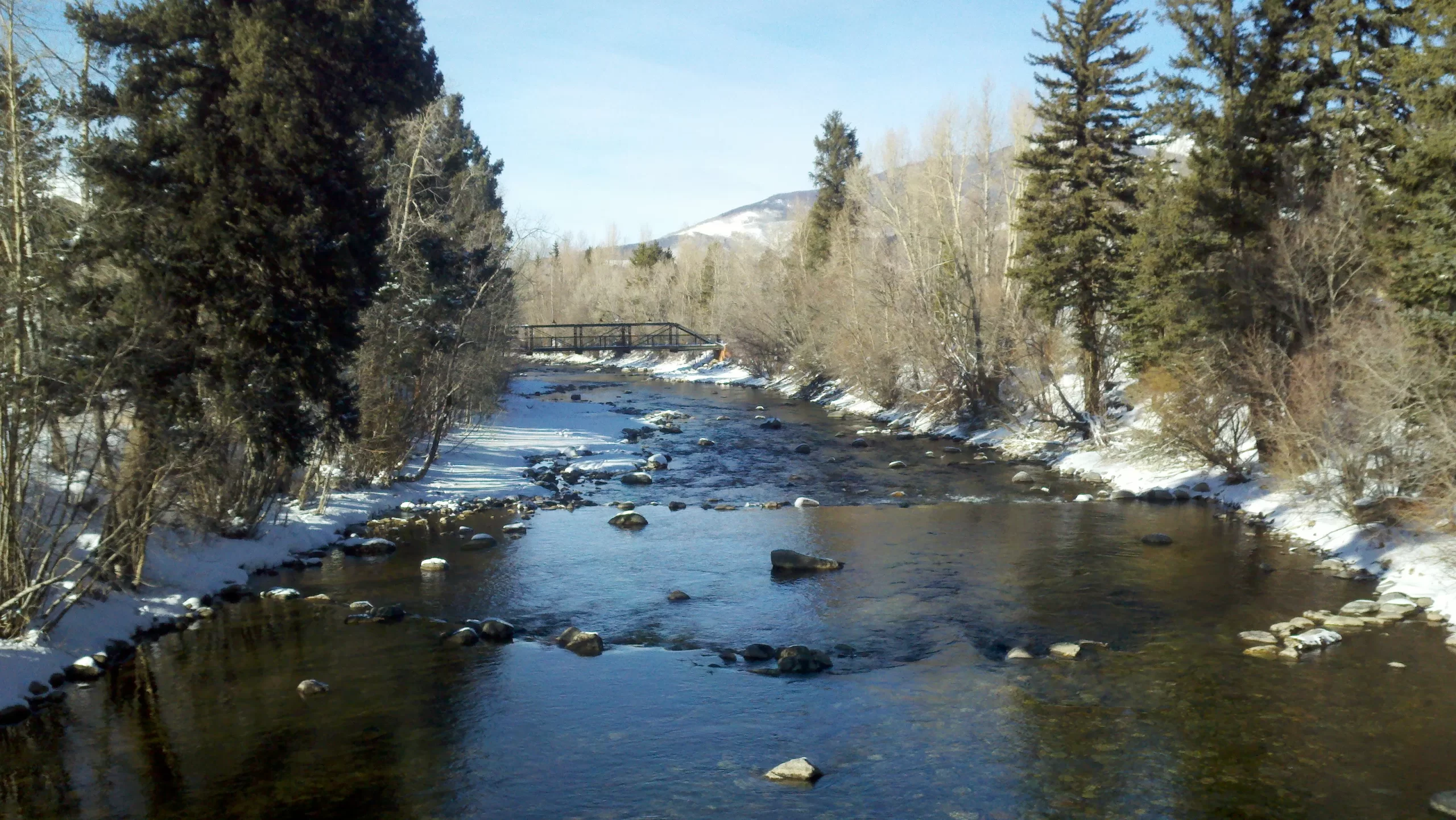 The Blue River offers 65 miles of excellent fishing opportunities