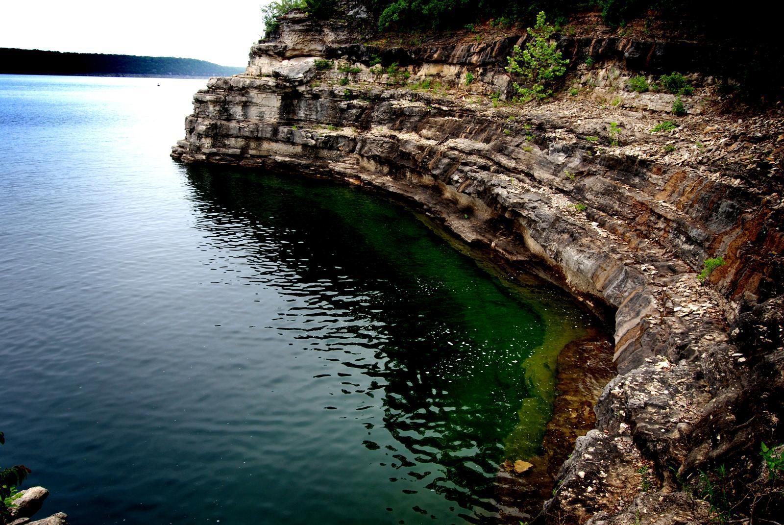 Bull Shoals Lake is known for its clear waters and excellent fish populations