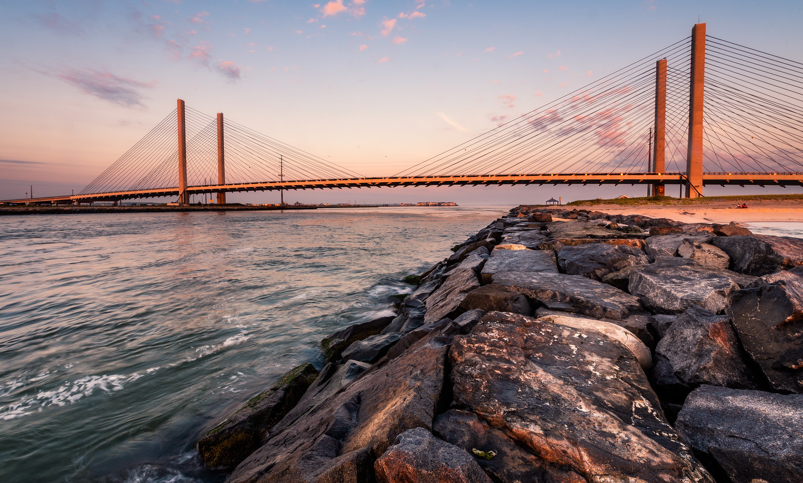 Anglers can expect to catch tautog, striped bass, and bluefish at Indian River Inlet