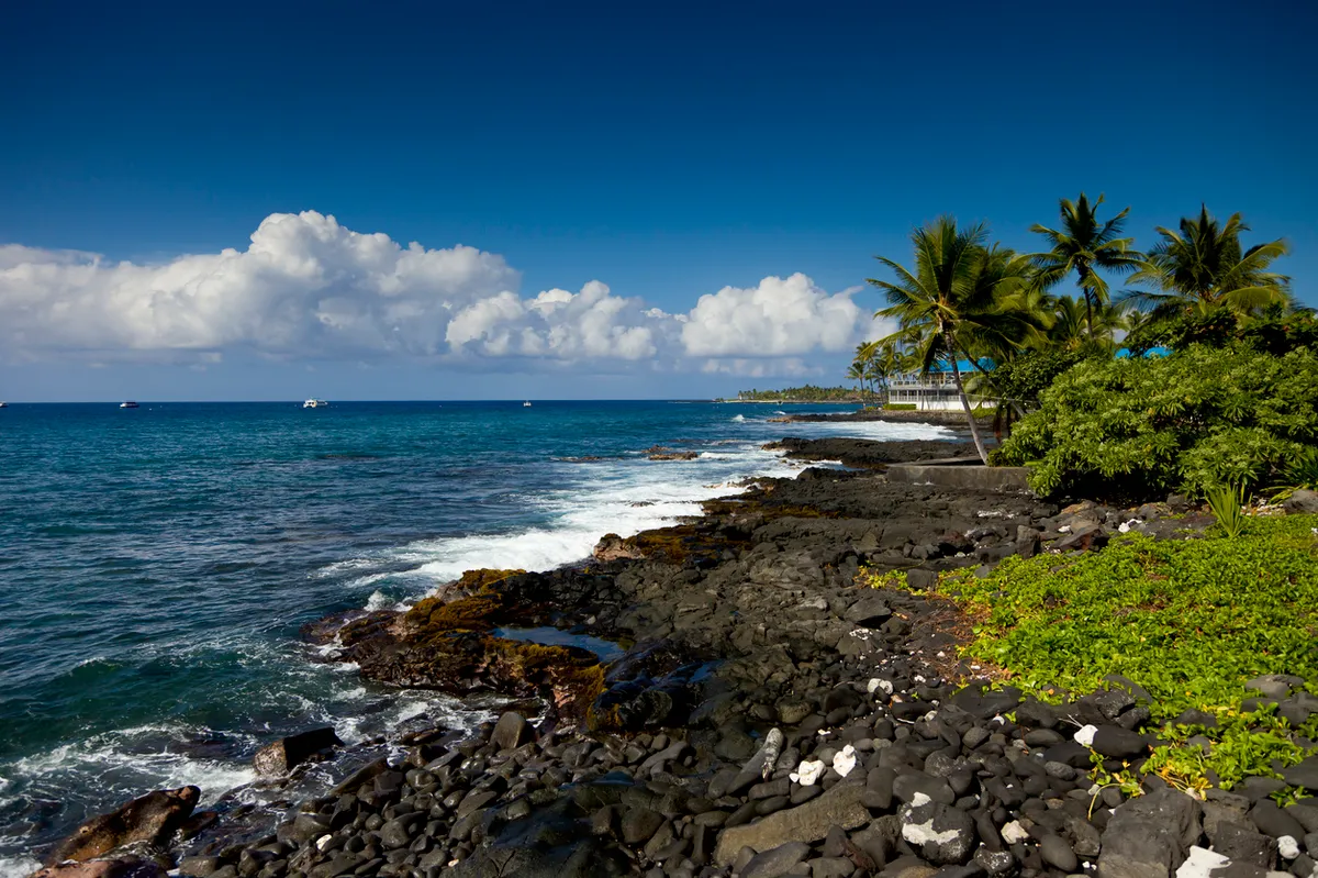 Kailua-Kona is famous for its calm seas and deep waters close to shore