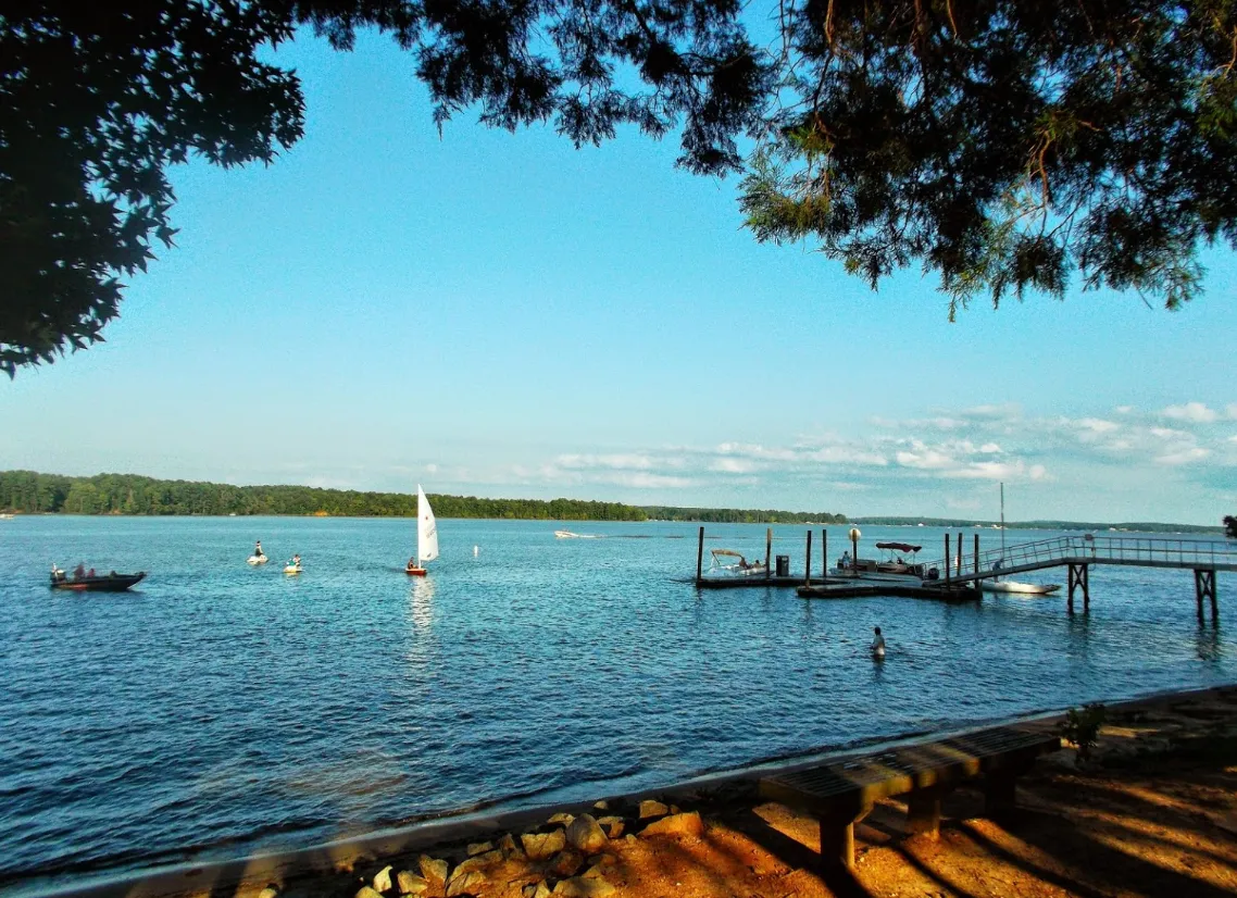 Lake Wateree is well-known for its bass fishing, particularly largemouth bass