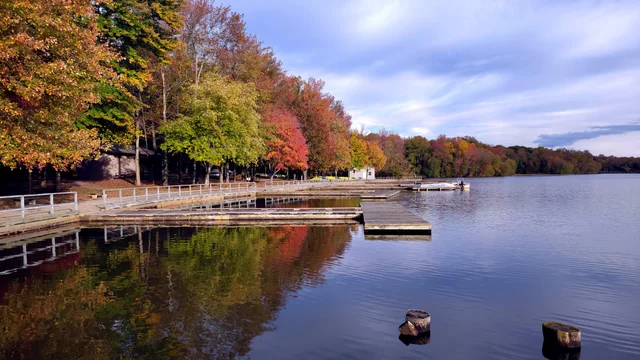 Lums Pond is Delaware's largest freshwater pond, offering excellent fishing opportunities for bass, catfish, and crappie