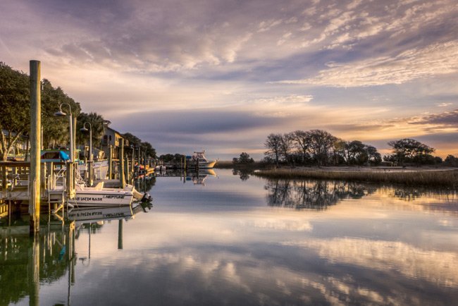 Known as the “Seafood Capital of South Carolina,” Murrells Inlet is teeming with various inshore species