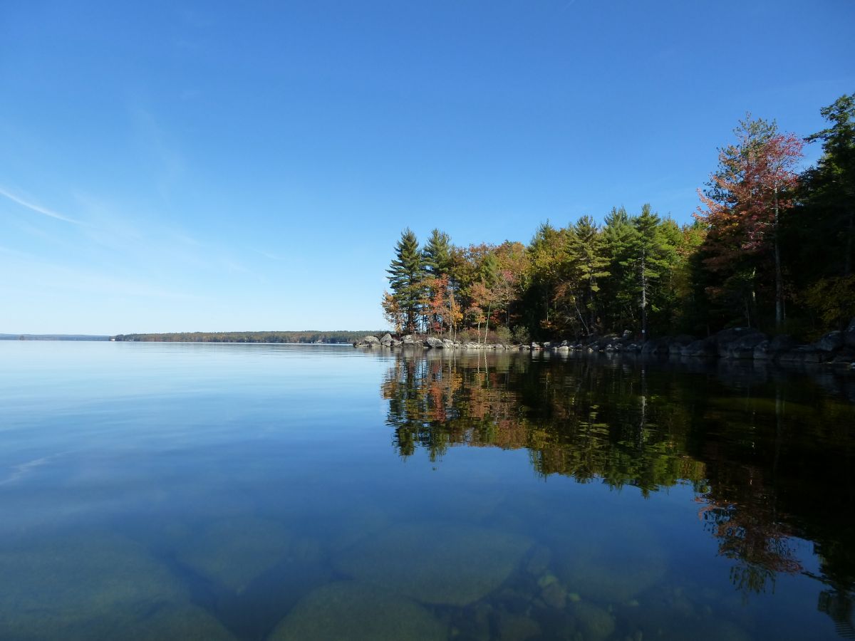 Sebago Lake is a premier destination for anglers looking to catch landlocked salmon and lake trout