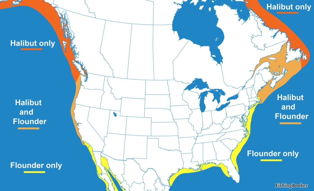 Halibut Habitat map