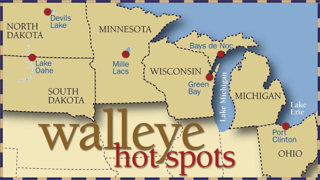 Walleye Fishing Hot Spots