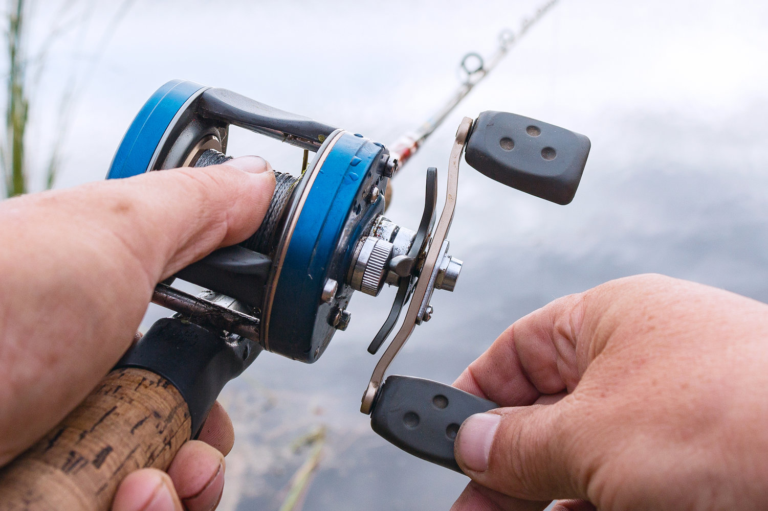 Baitcasting reels are a popular choice for salmon fishing