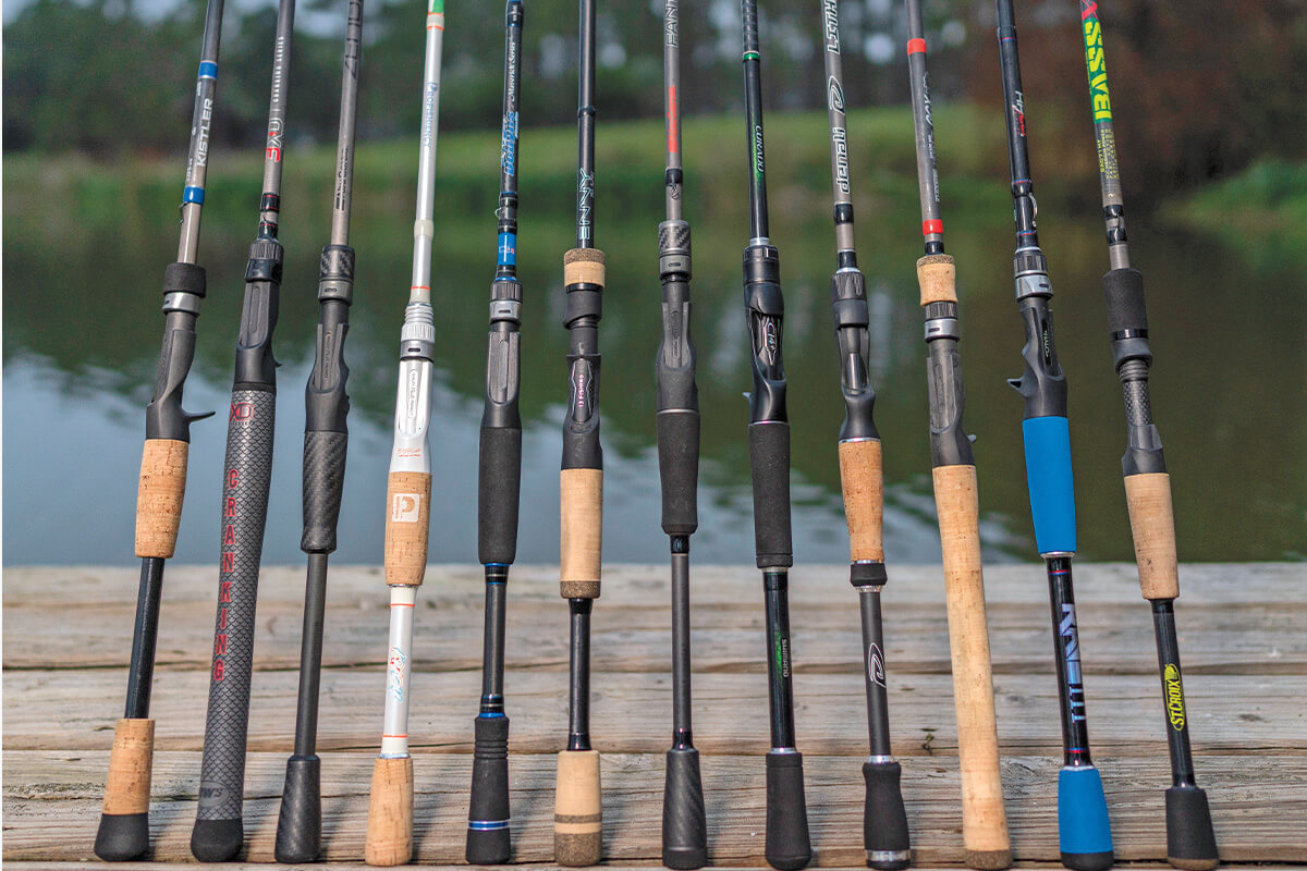 Baitcasting Rods can be used in some setup for walleye catching