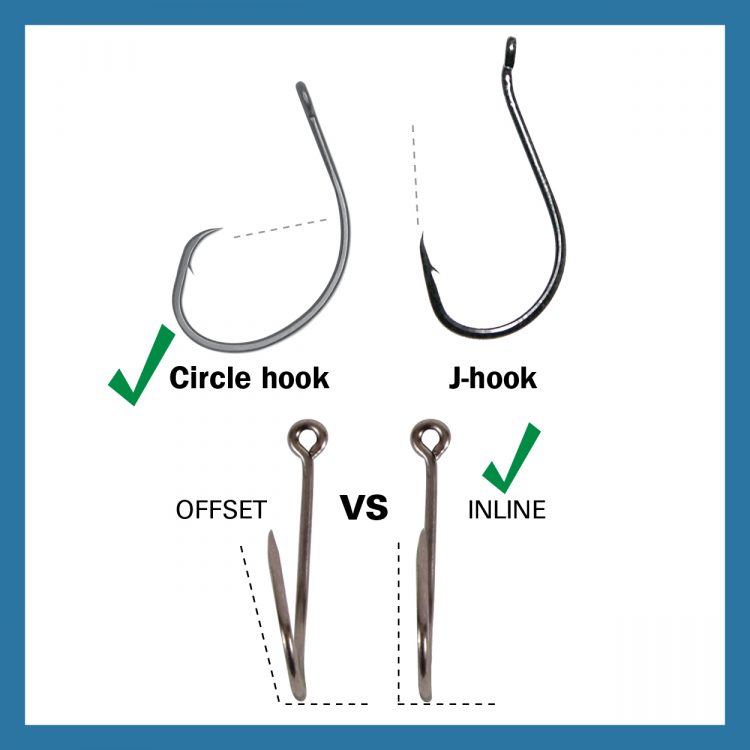 Ideally you should choose circle or J-Hook