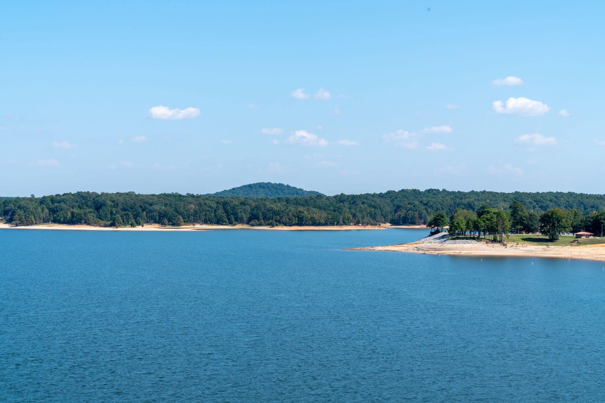 Go to grenada lake for the largest crappie you can find