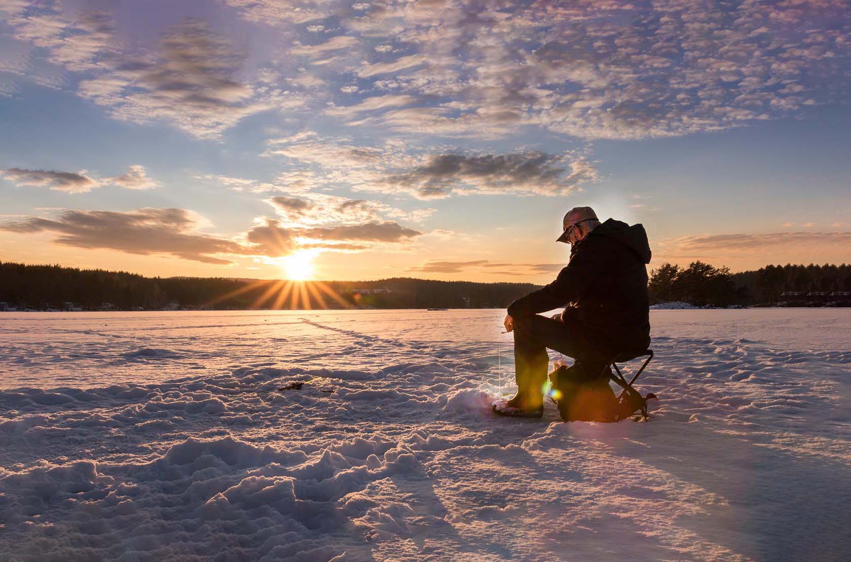 Ice Fishing for Northern Pike is popular in North US