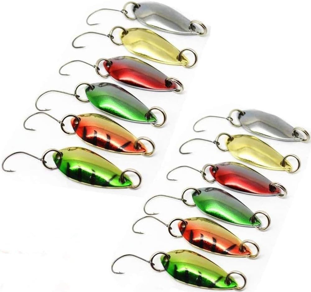 Spoons are classic lures for salmon fishing