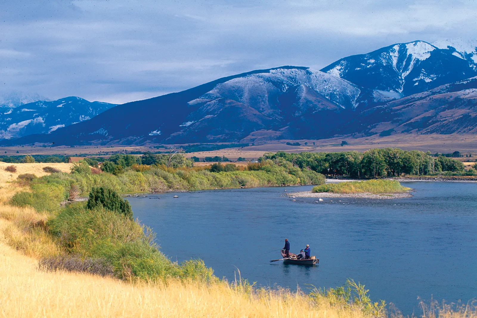 Yellowstone River is known for an abundant amount of trout