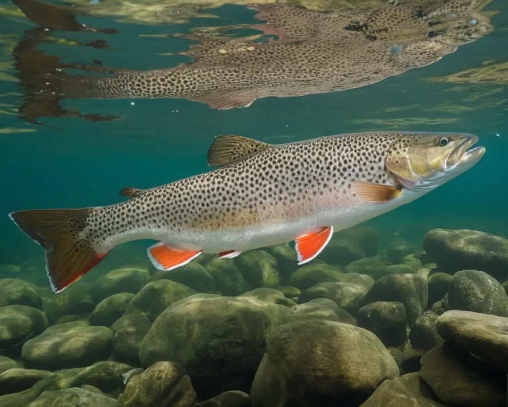 Lake Trout in the wild