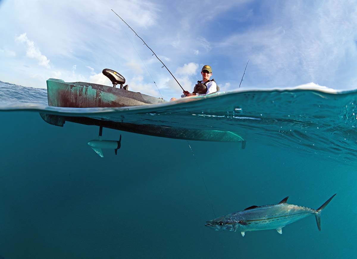 Calm seas and light winds is ideal for halibut fishing